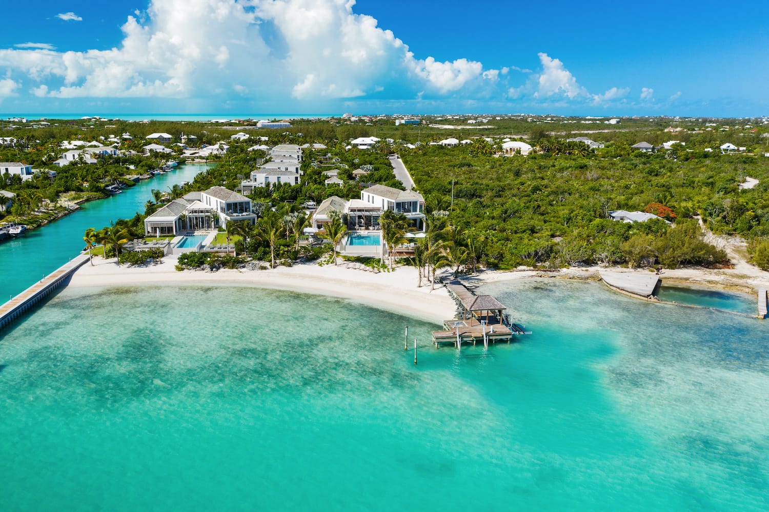 Modern Beachfront Villa In Blue Cay Estate Turks And Caicos Icon