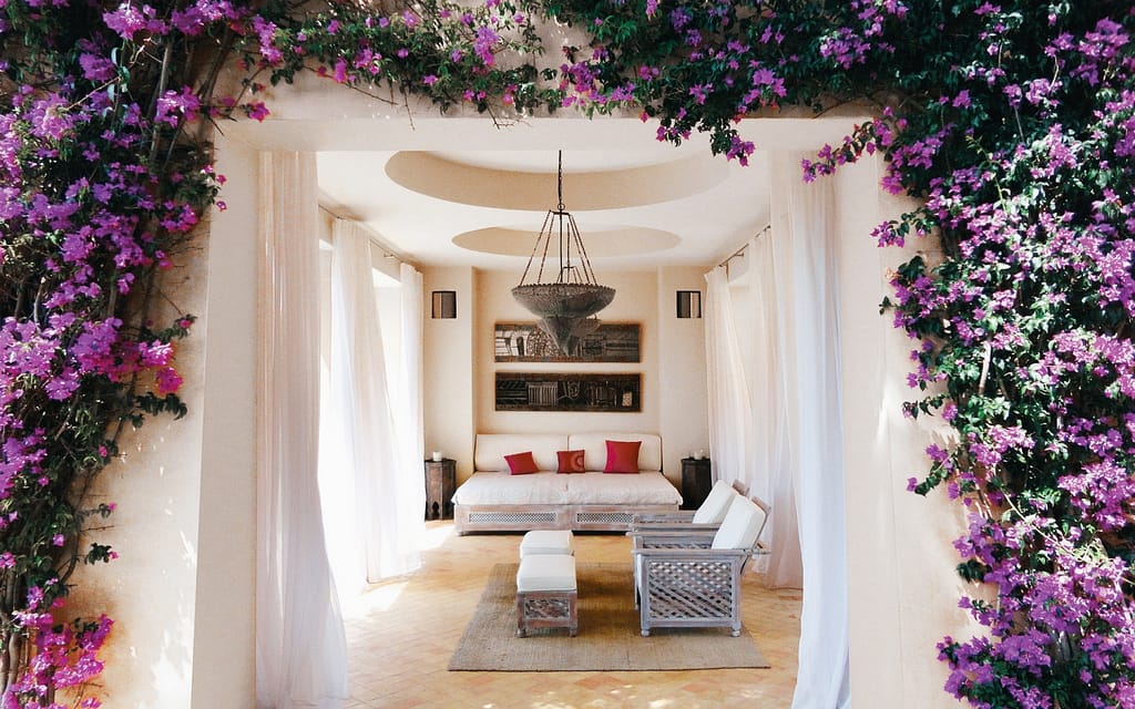 luxury villa in Pollensa daybed