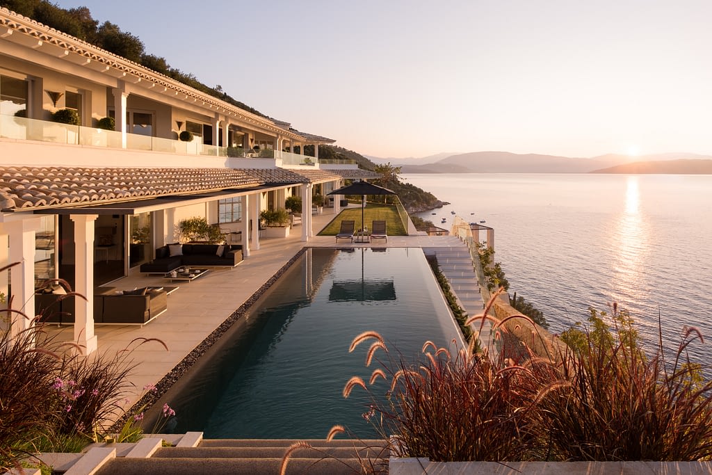 Ultra luxury villa Melissonia estate Corfu Greece
