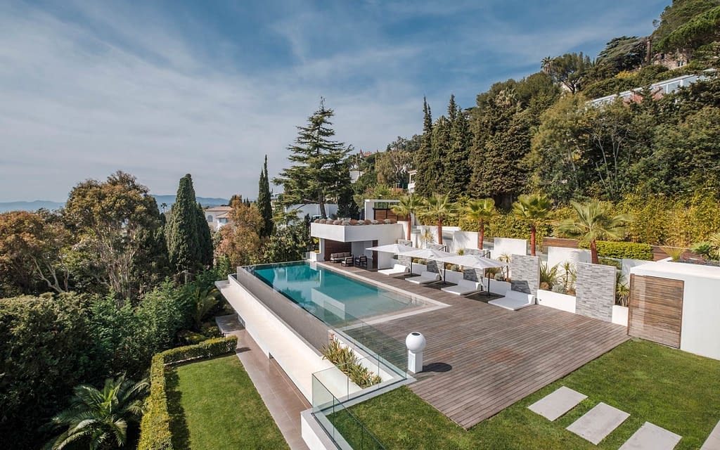 Ultra Luxury Modern Mansion Villa Rental, Cannes, France Icon Private Collection