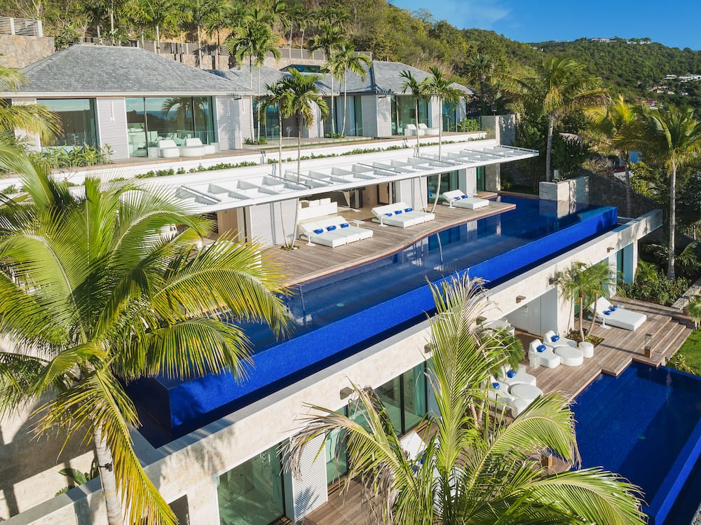 St Barths villa for rent 