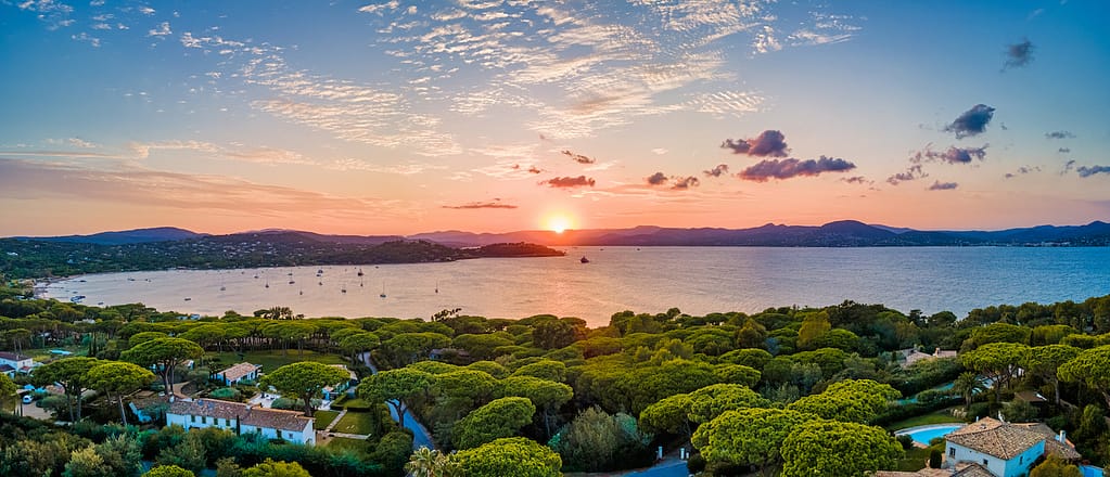 New Villa with Sunset Views in Saint Tropez