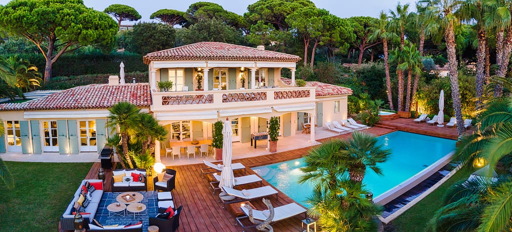 New Villa with Sunset Views in Saint Tropez