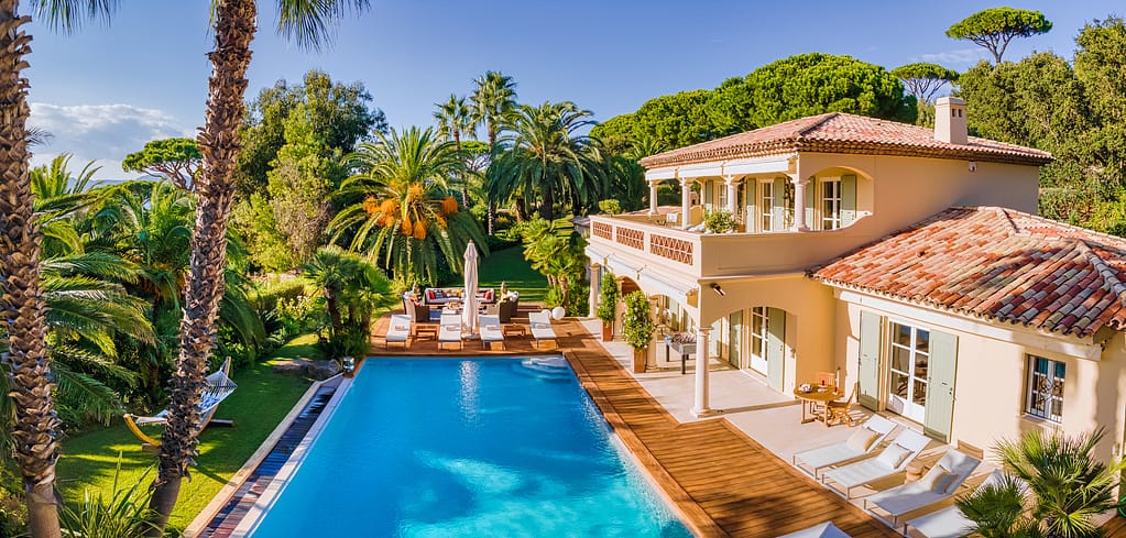 New Villa with Sunset Views in Saint Tropez