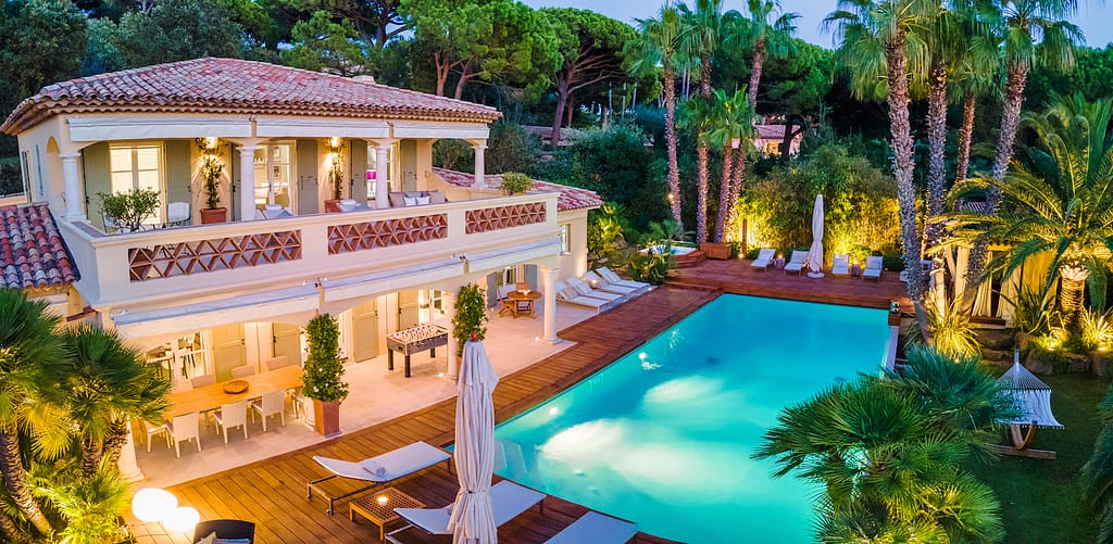 New Villa with Sunset Views in Saint Tropez