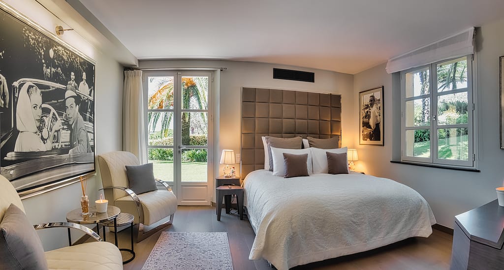 New Villa with Sunset Views in Saint Tropez Grace Kelly Bedroom