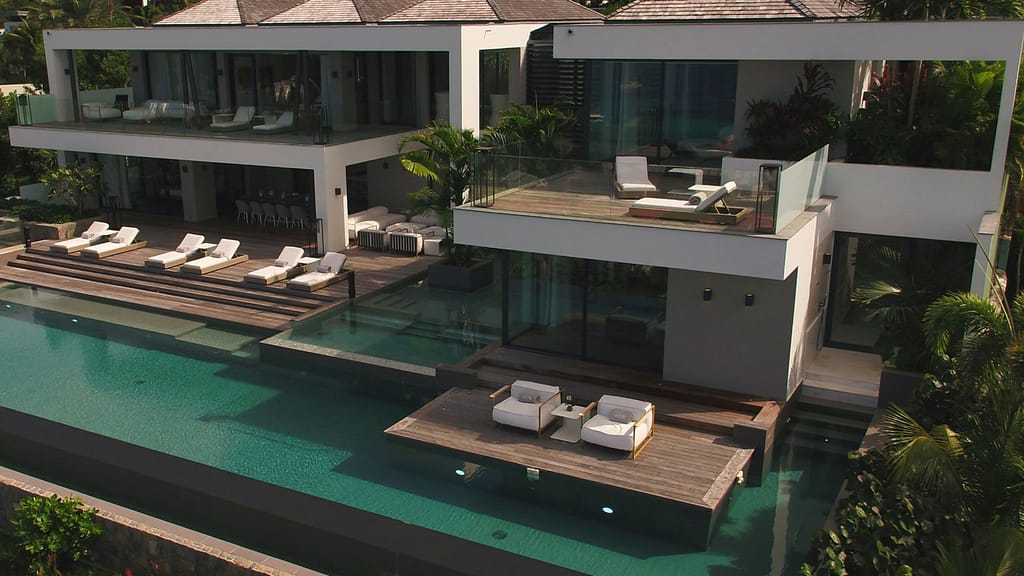 st Barths villa to rent