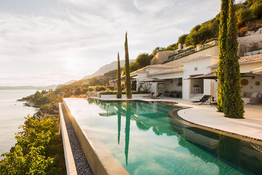 Ultra luxury villa Melissonia estate Corfu Greece