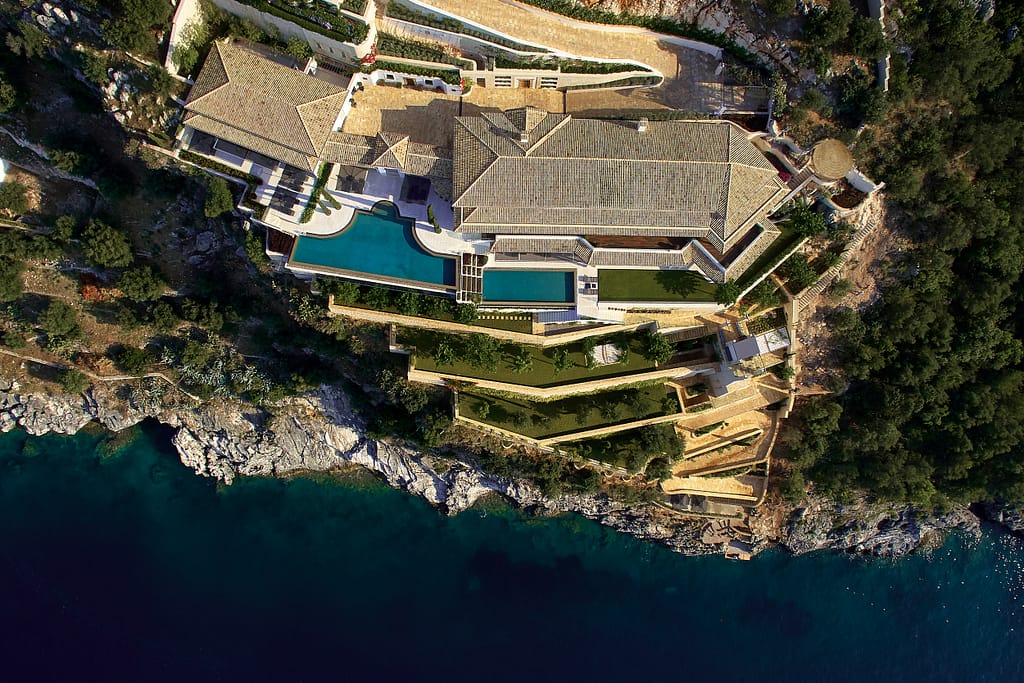 Ultra luxury villa Melissonia estate Corfu Greece
