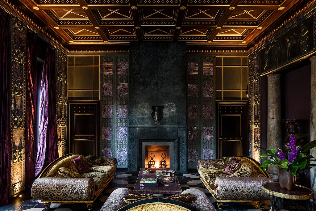 Luxury property Villa Clara Rome Italy the Heritage Collection Living room