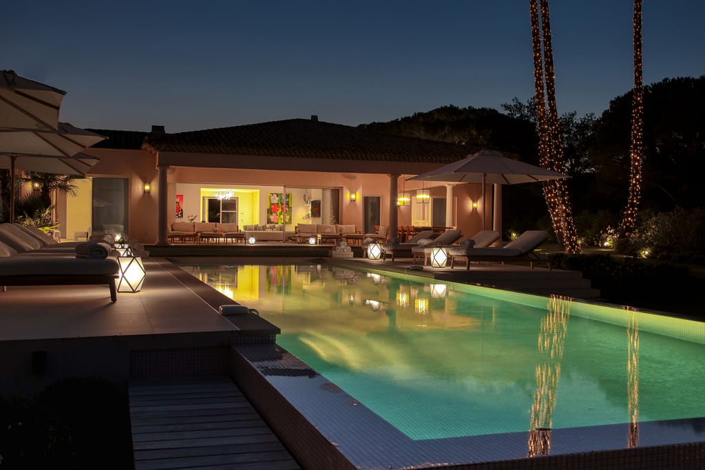 Elegant Villa with Panoramic Views of Pampelonne Beach, St Tropez, France