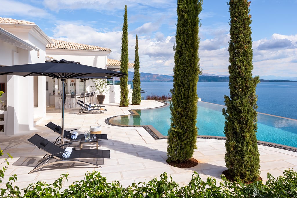 Ultra luxury villa Melissonia estate Corfu Greece