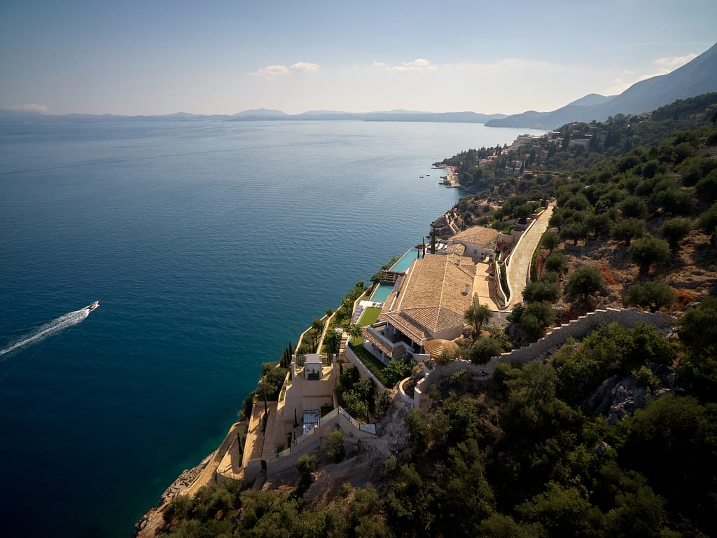 Ultra luxury villa Melissonia estate Corfu Greece