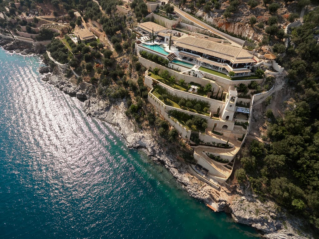 Ultra luxury villa Melissonia estate Corfu Greece