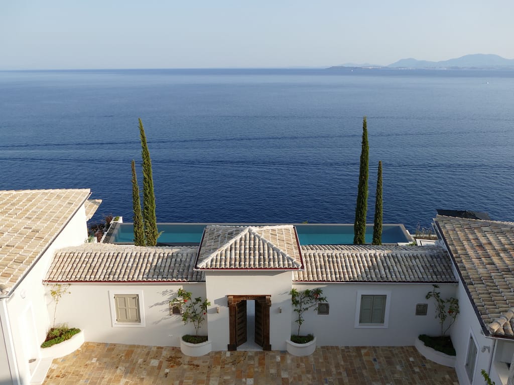 Ultra luxury villa Melissonia estate Corfu Greece
