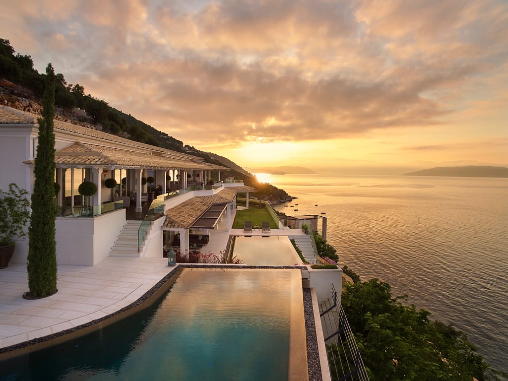 Ultra luxury villa Melissonia estate Corfu Greece