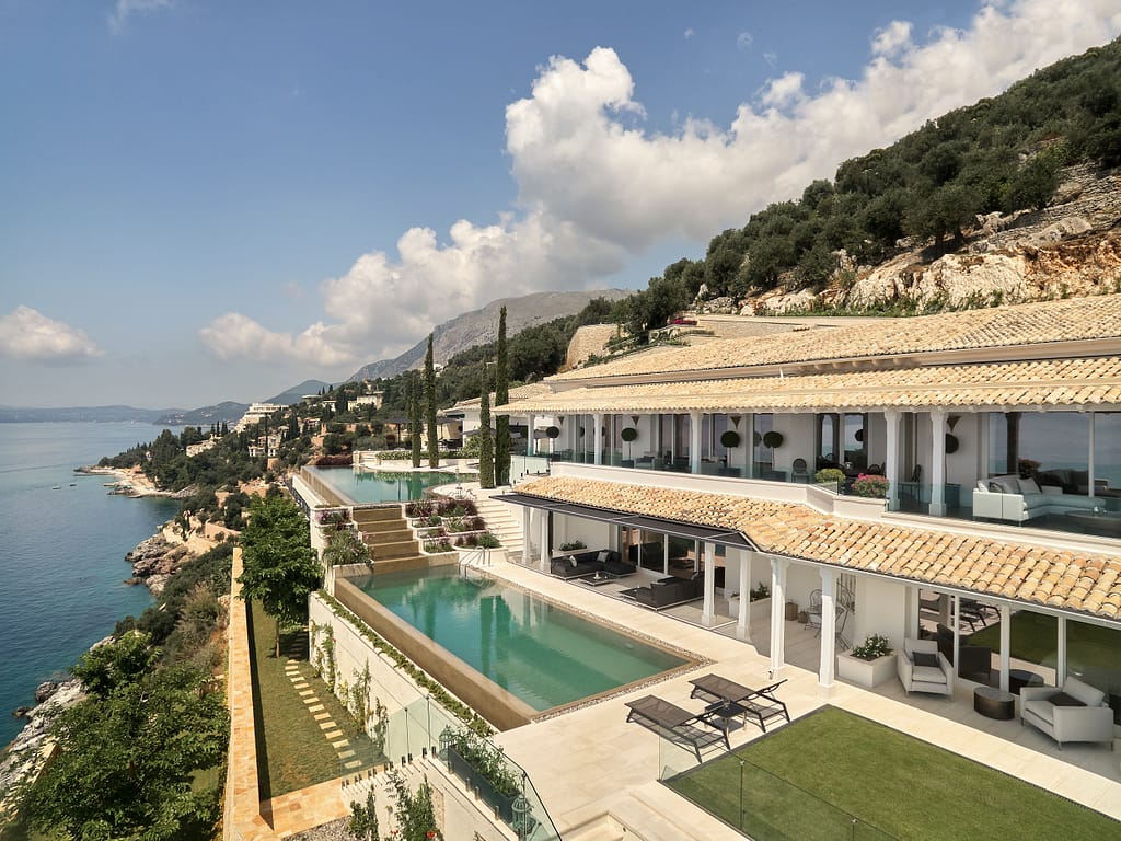 Ultra luxury villa Melissonia estate Corfu Greece