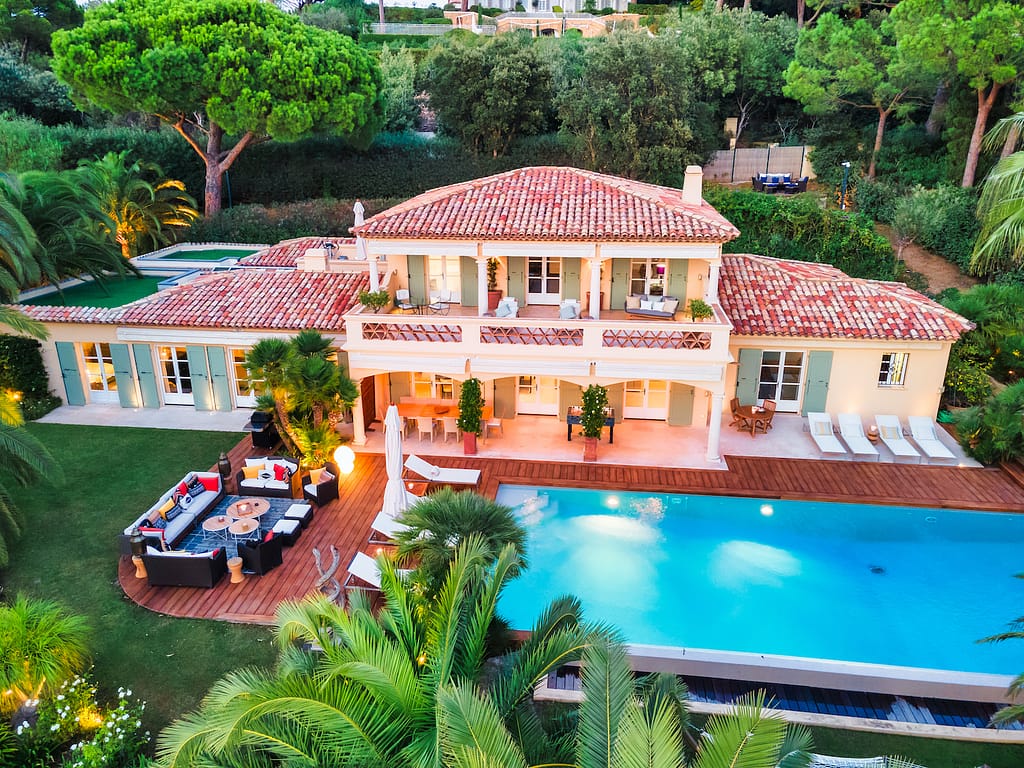 New Villa with Sunset Views in Saint Tropez