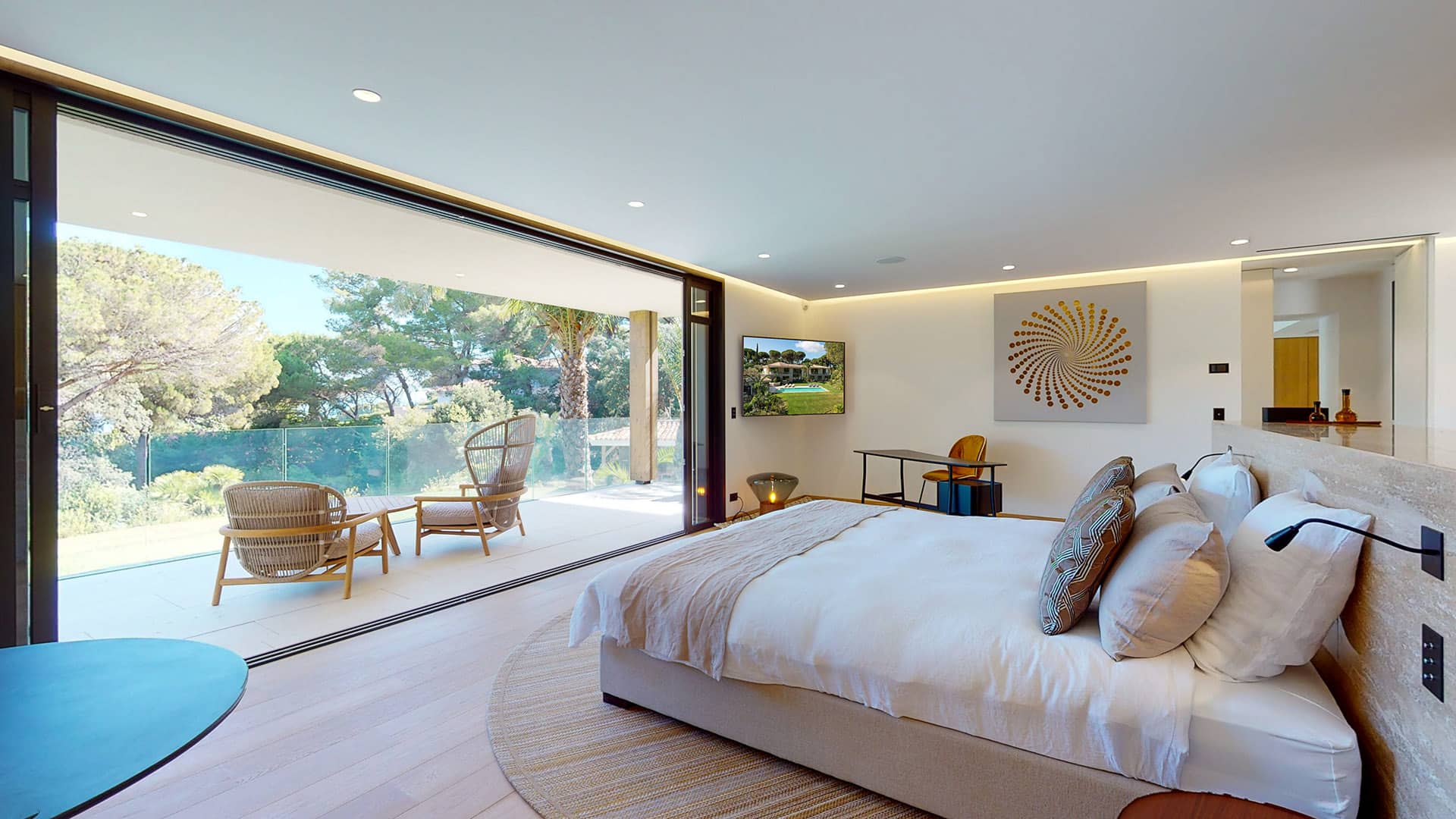 Luxury Villa on La Pointe de l’Ay in St Tropez, France Chambre_Master