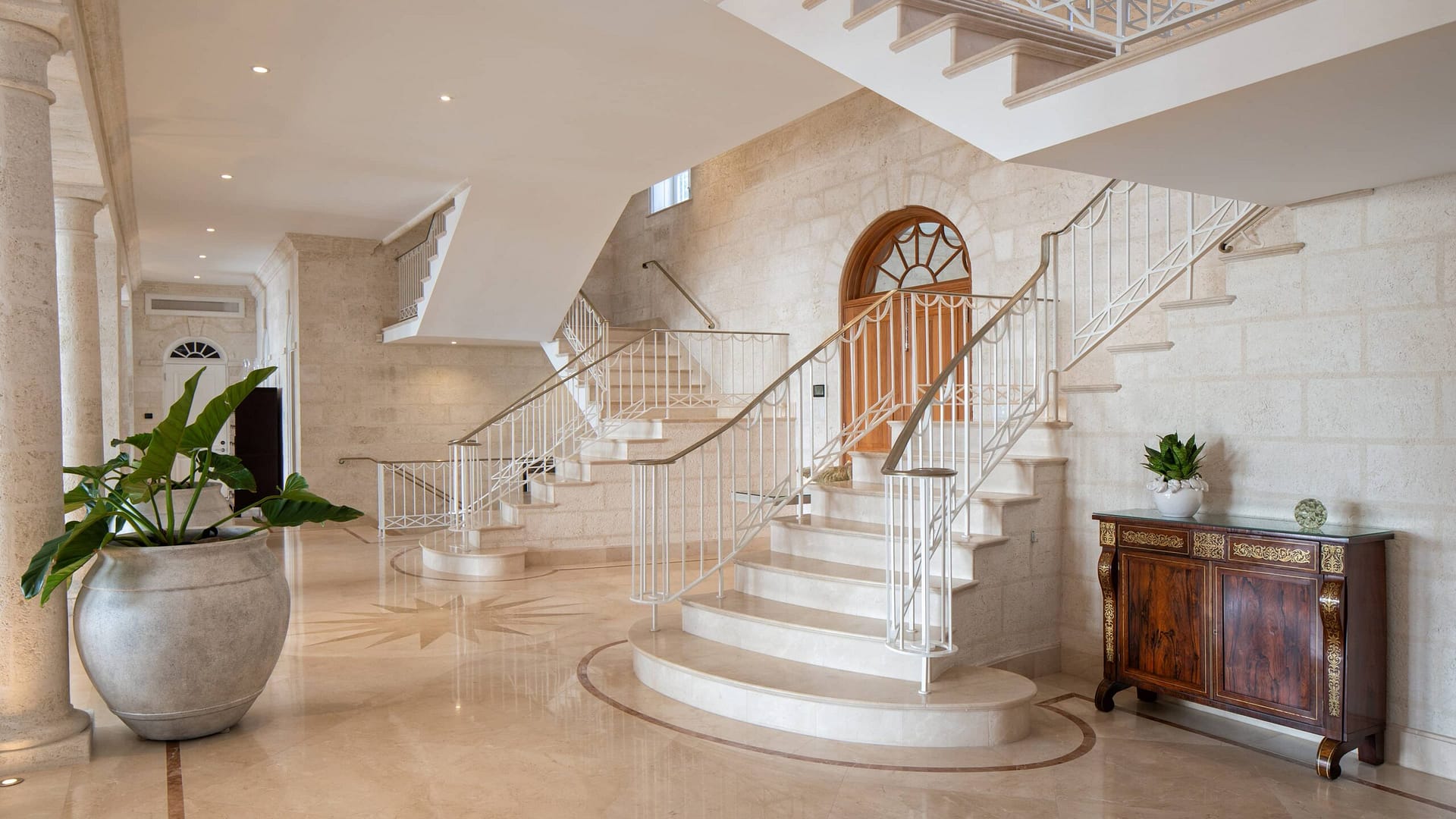 Villa Paynes Bay Barbados stairs