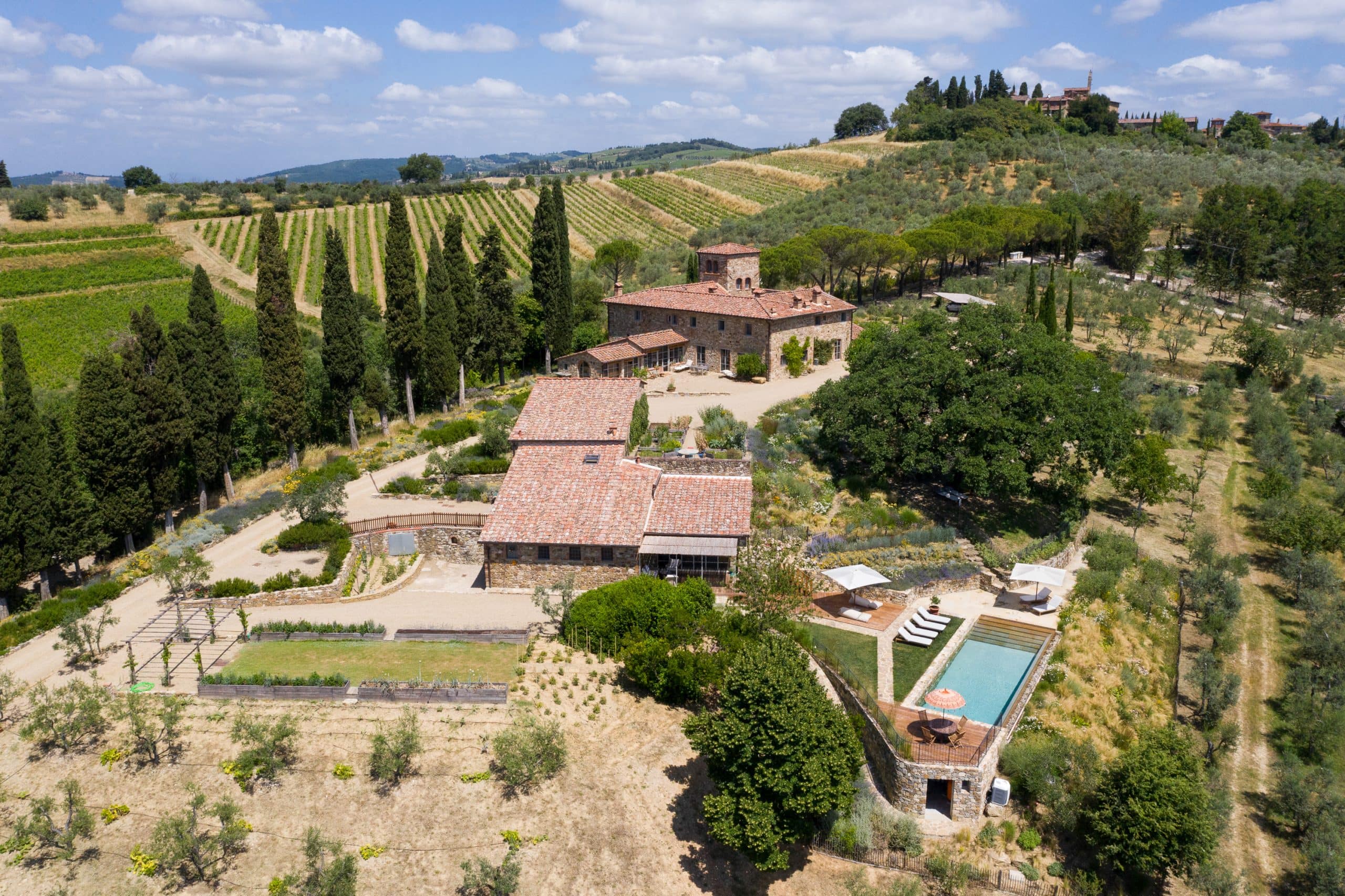Luxury villa for rent in Tuscany Italy