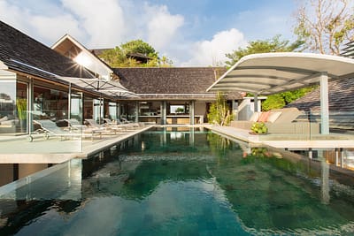 Swimming pool at villa 3, Samsara private estate, Kamala, Phuket, Thailand