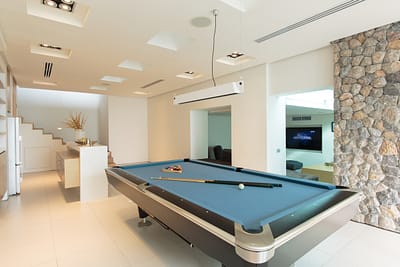 Bar and leisure room at villa 3, Samsara private estate, Kamala, Phuket, Thailand