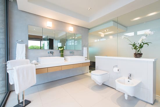 Master bathroom at villa 3, Samsara private estate, Kamala, Phuket, Thailand