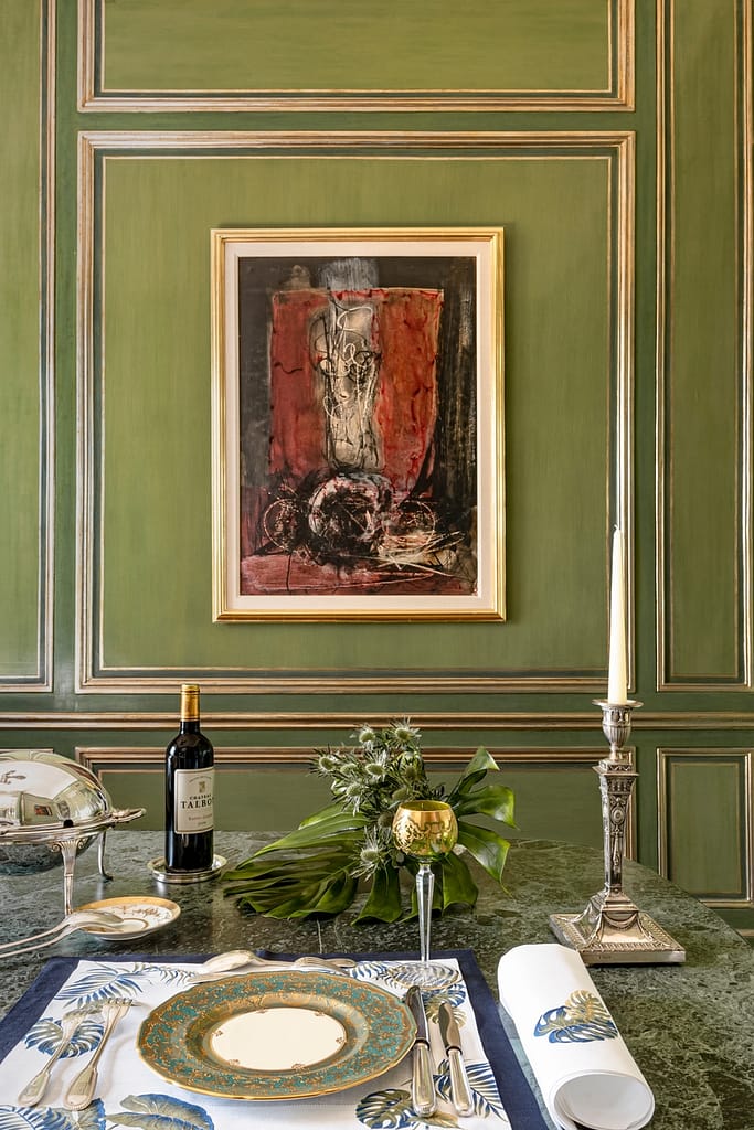 Place Vendome Apartment dining setup