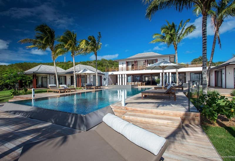 Blanc Bleu Ultra Luxury Villa St Barts
