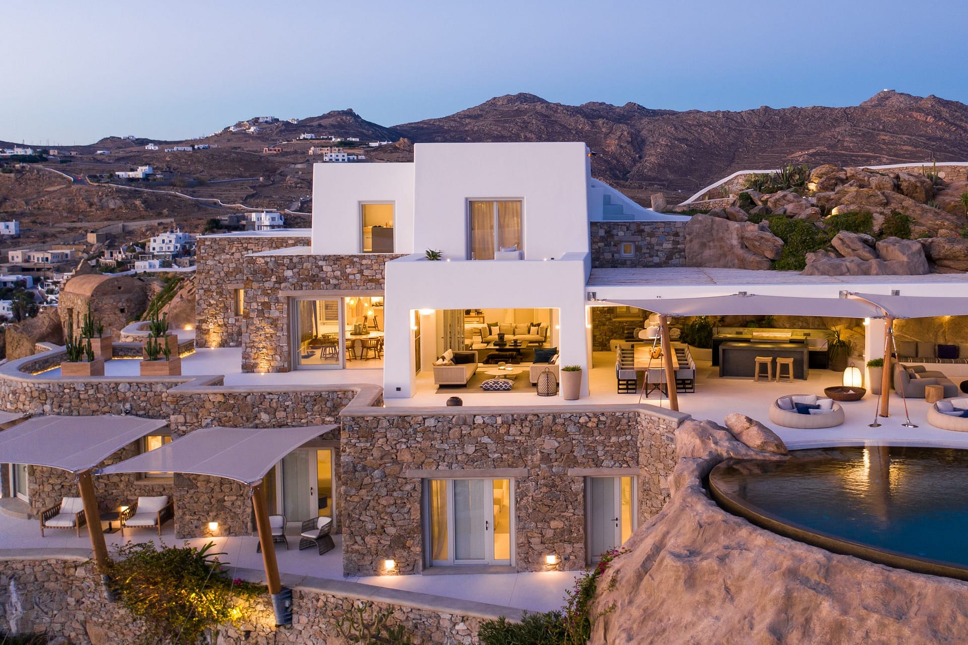 Majestic property in prime Agia Sofia, Mykonos, Greece 
