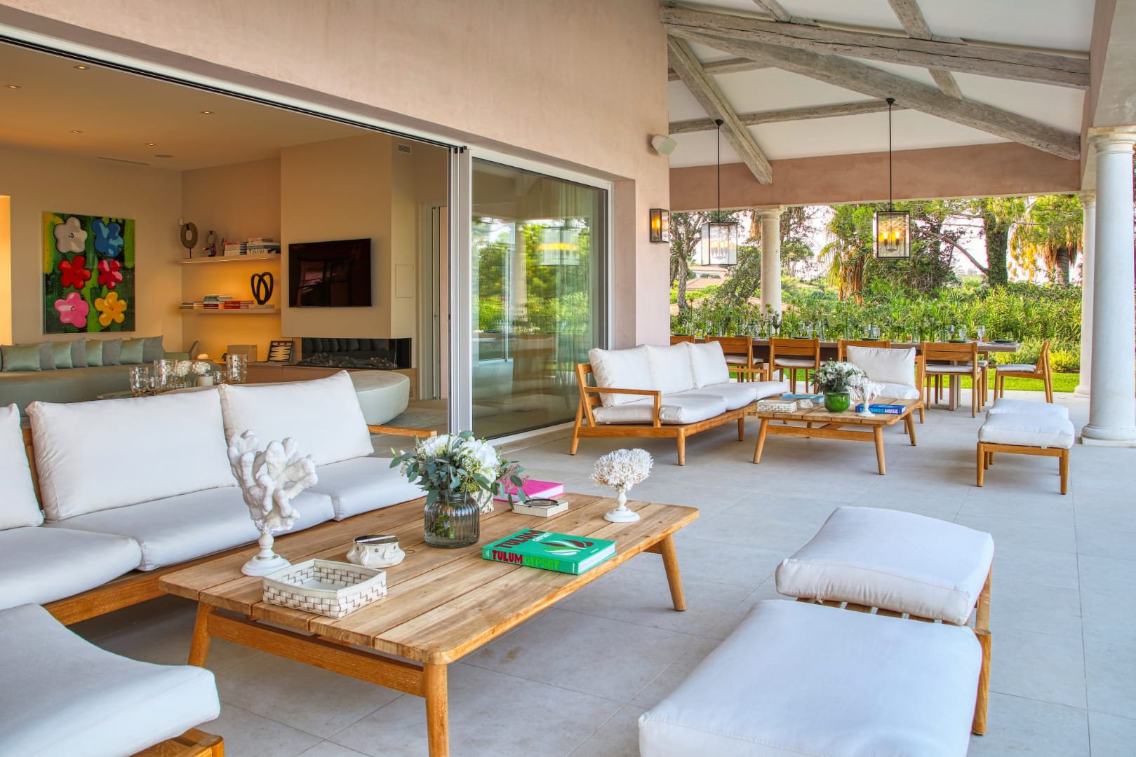 Elegant Villa with Panoramic Views of Pampelonne Beach, St Tropez, France 