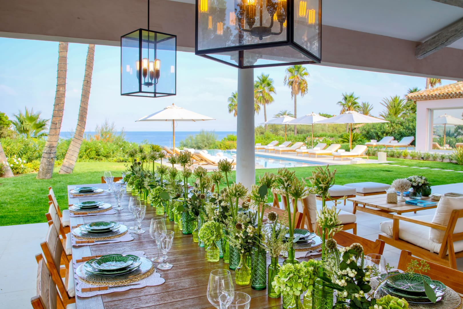 Elegant Villa with Panoramic Views of Pampelonne Beach, St Tropez, France 