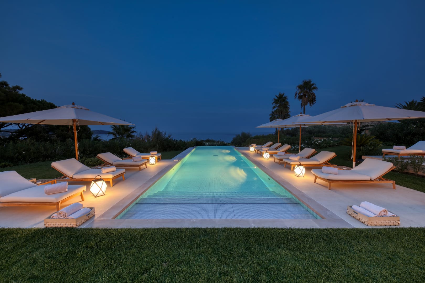 Elegant Villa with Panoramic Views of Pampelonne Beach, St Tropez, France 