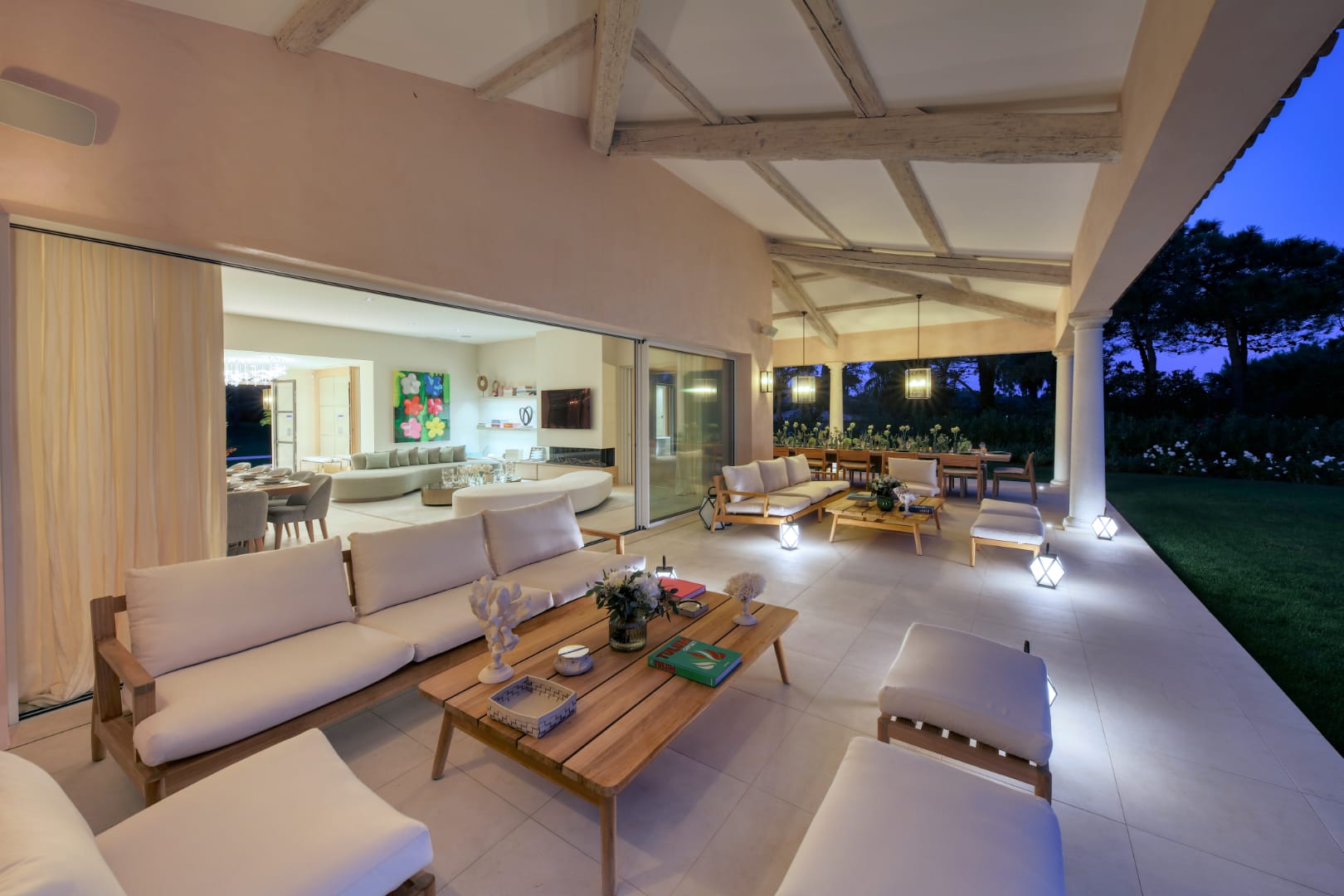 Elegant Villa with Panoramic Views of Pampelonne Beach, St Tropez, France 