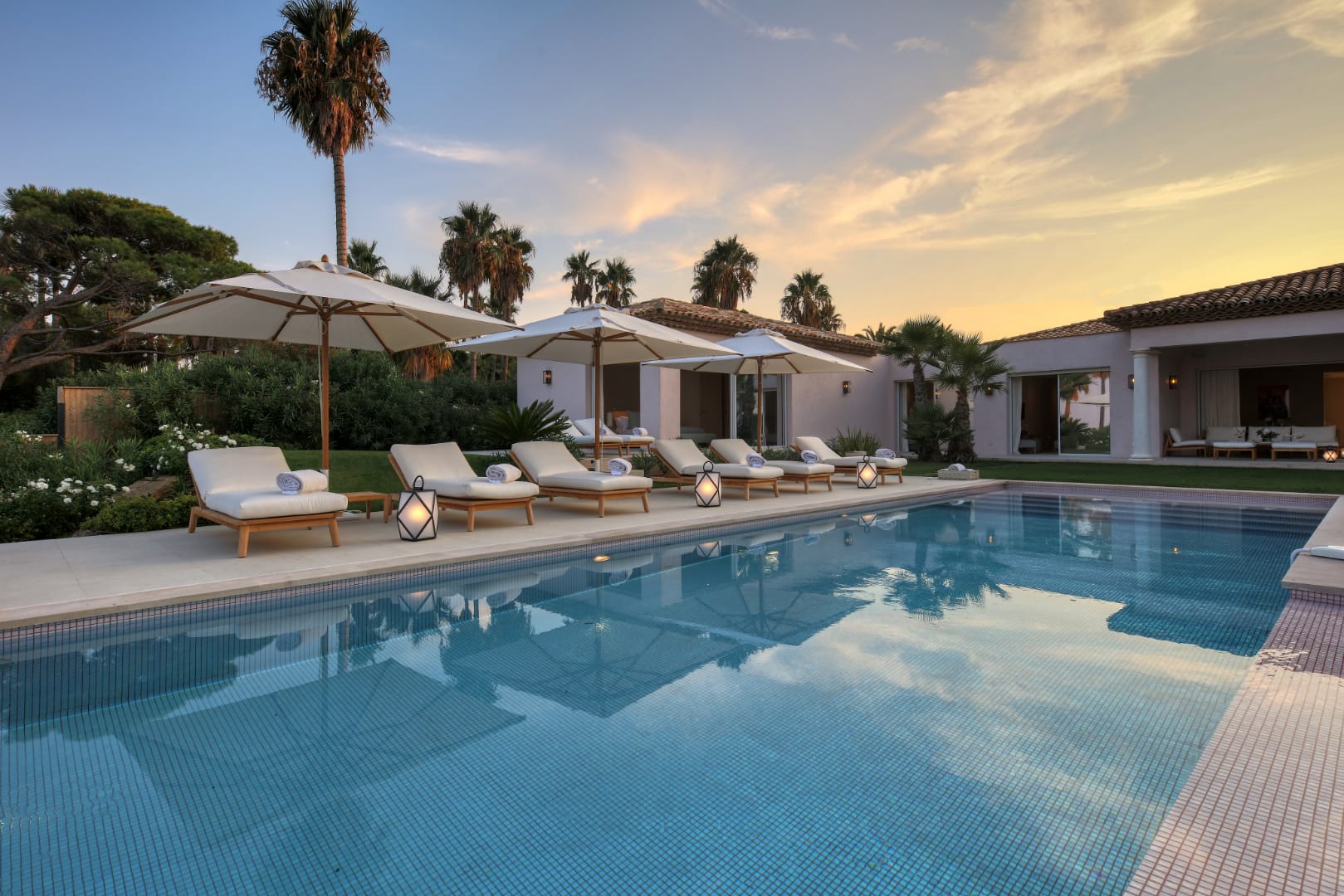 Elegant Villa with Panoramic Views of Pampelonne Beach, St Tropez, France 