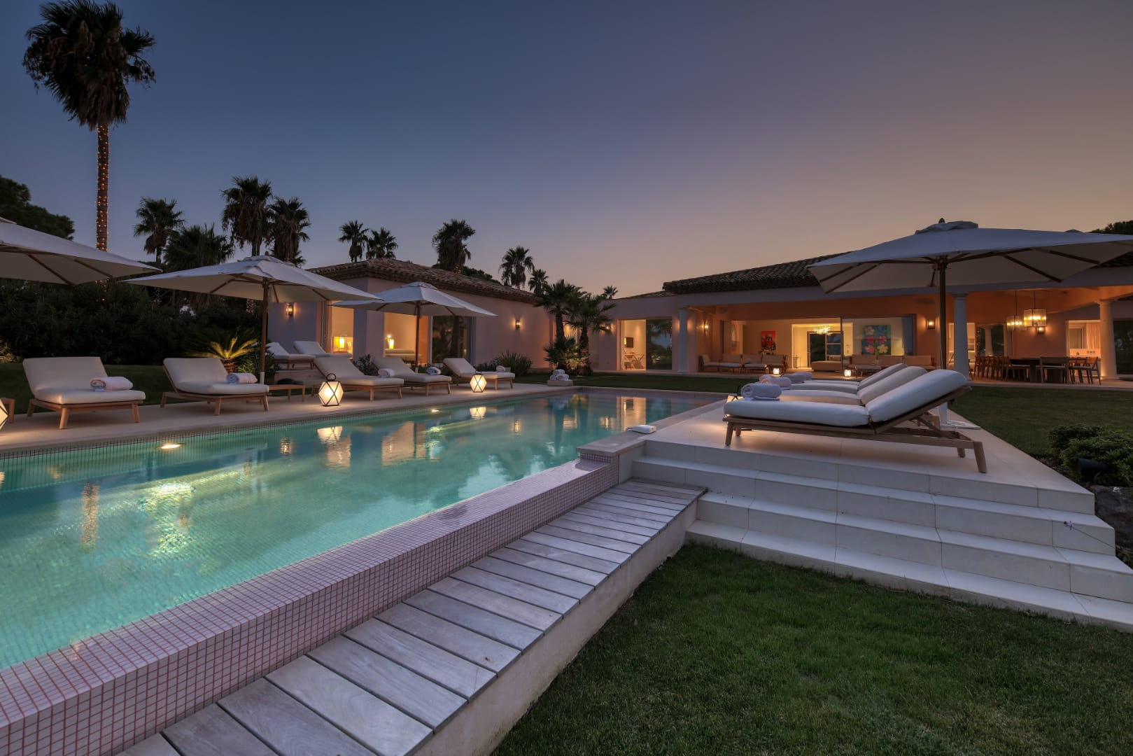 Elegant Villa with Panoramic Views of Pampelonne Beach, St Tropez, France 