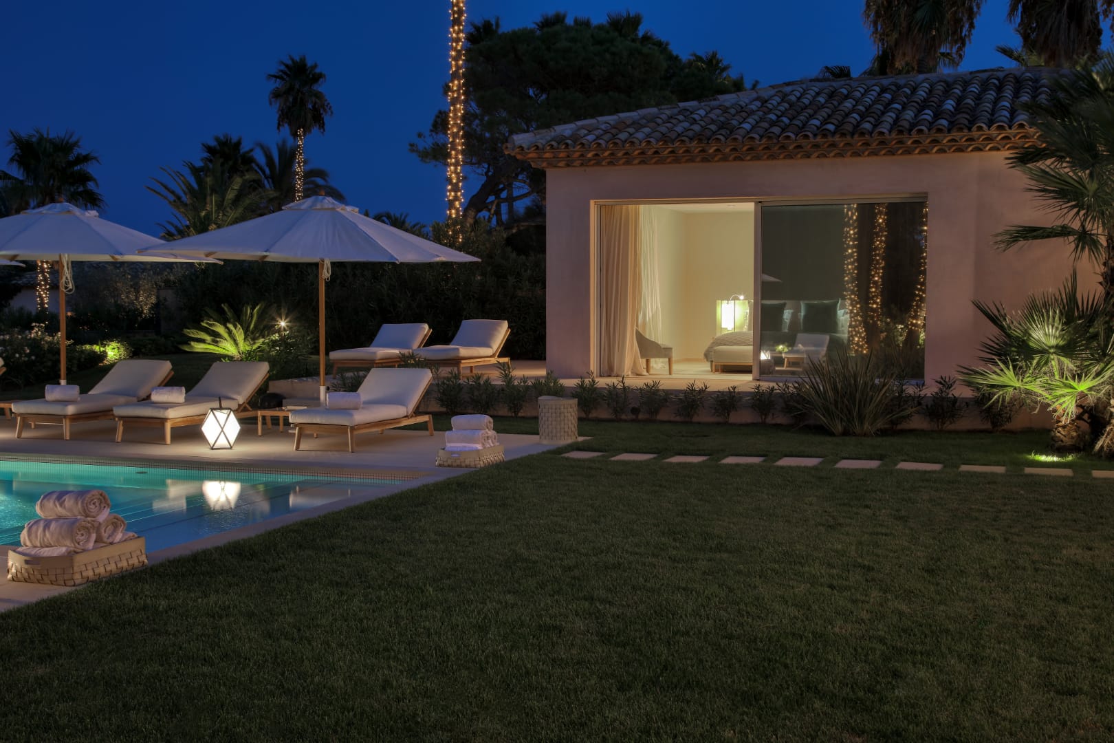 Elegant Villa with Panoramic Views of Pampelonne Beach, St Tropez, France 