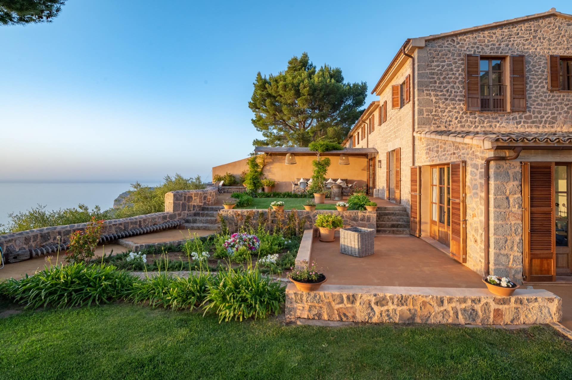 Lovely Design Villa in Tramuntana Mountains near Deia in Mallorca