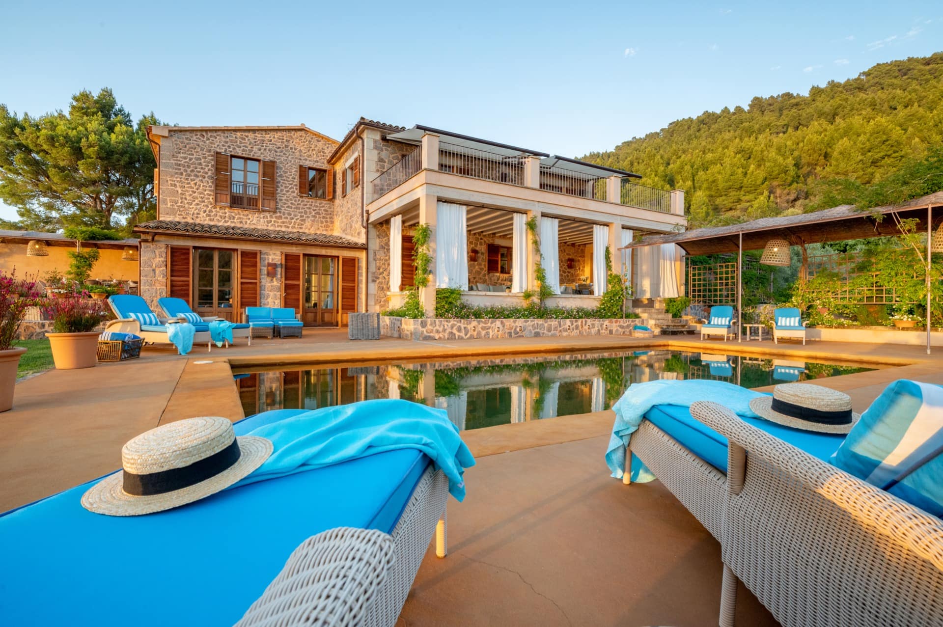Lovely Design Villa in Tramuntana Mountains near Deia in Mallorca