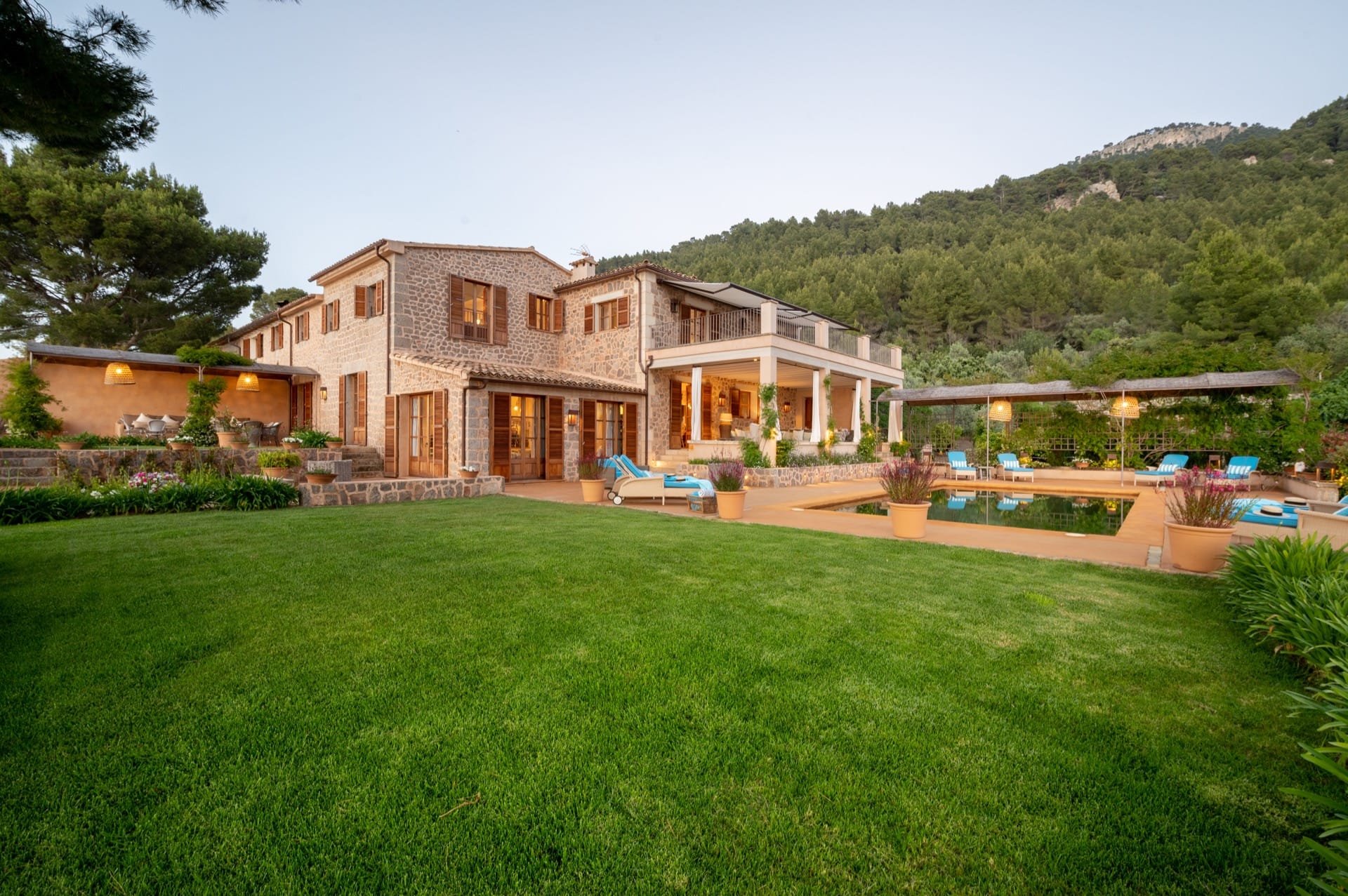 Lovely Design Villa in Tramuntana Mountains near Deia in Mallorca