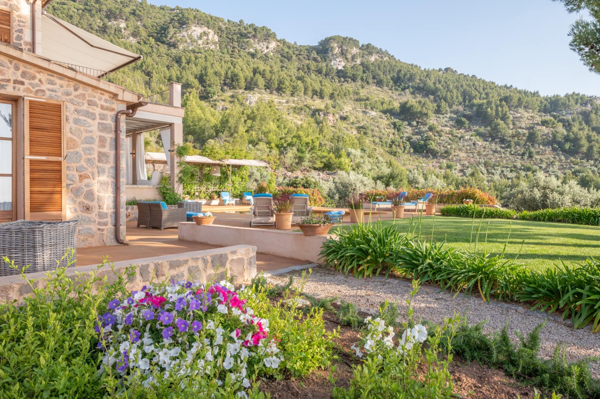 Lovely Design Villa in Tramuntana Mountains near Deia in Mallorca