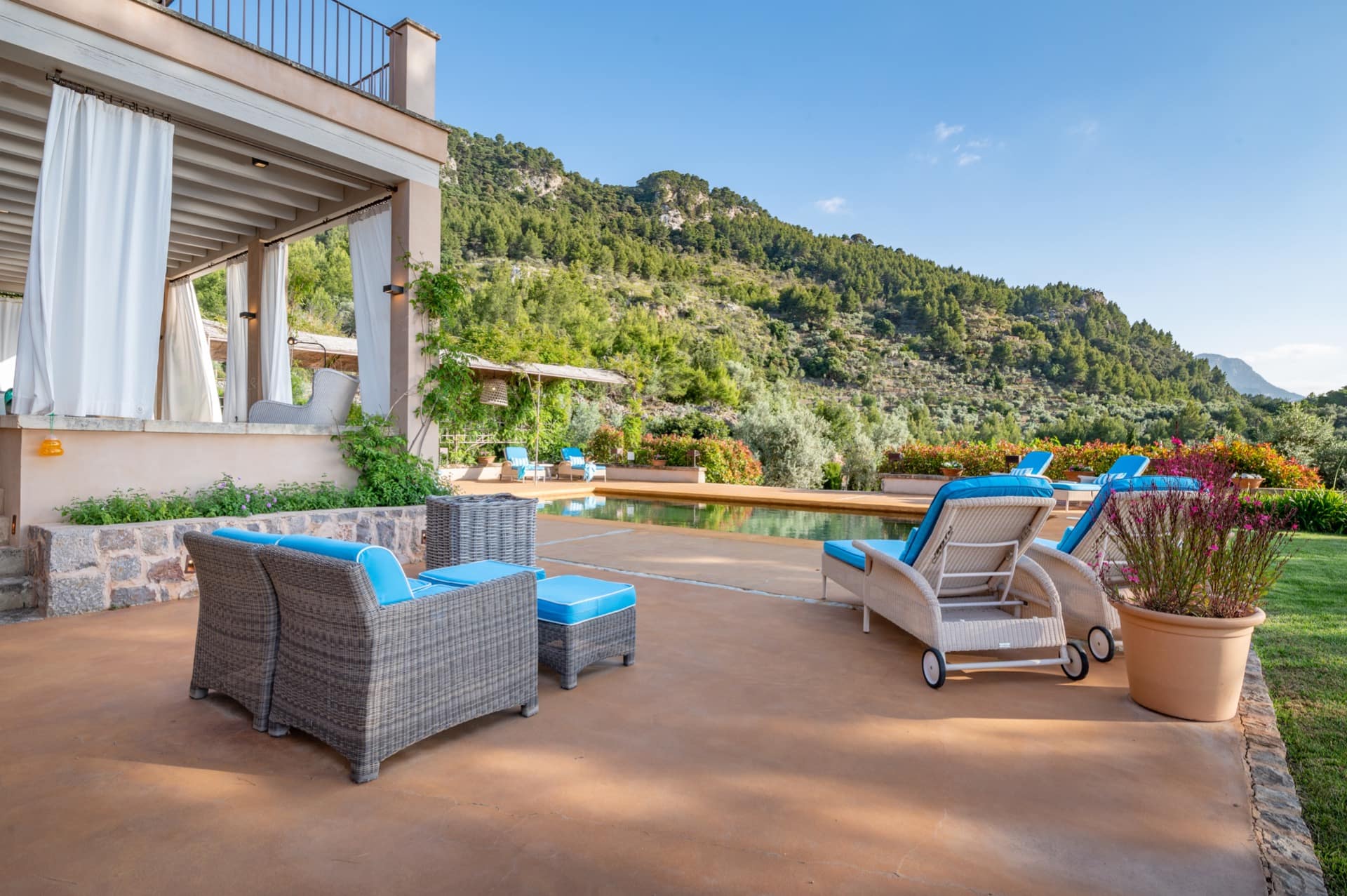 Lovely Design Villa in Tramuntana Mountains near Deia in Mallorca