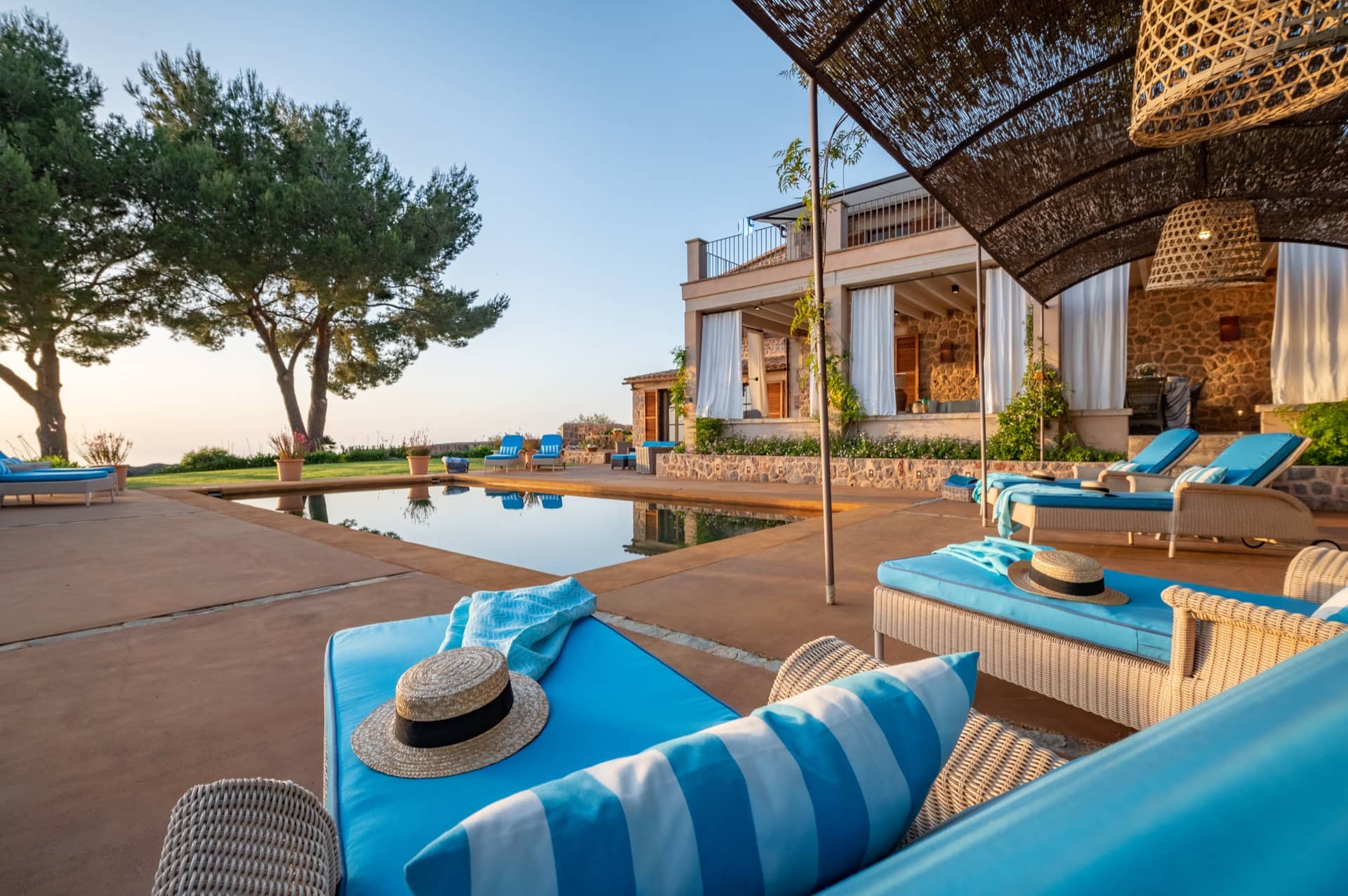 Lovely Design Villa in Tramuntana Mountains near Deia in Mallorca