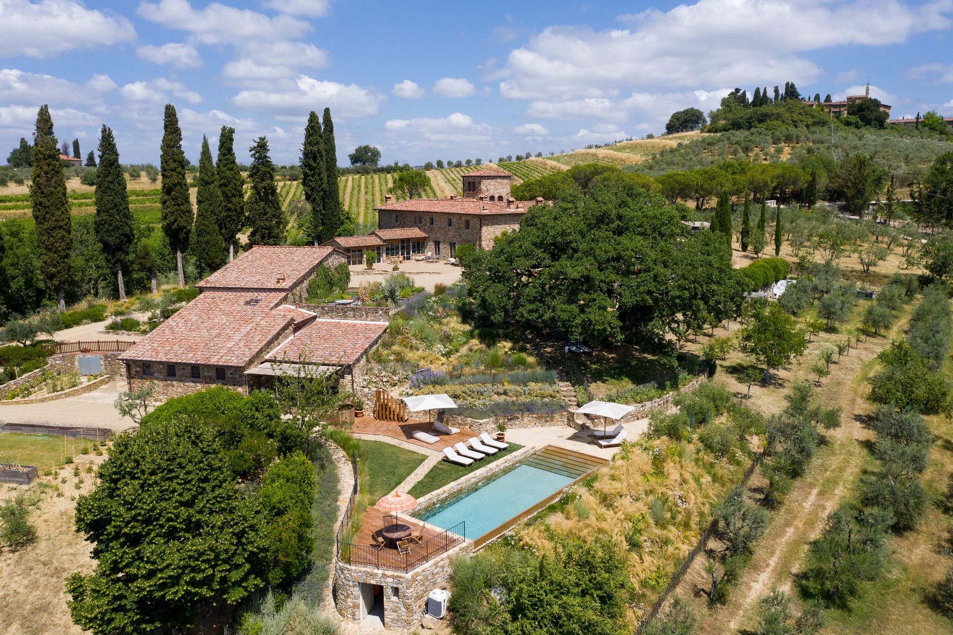 Luxury villa for rent in Tuscany Italy