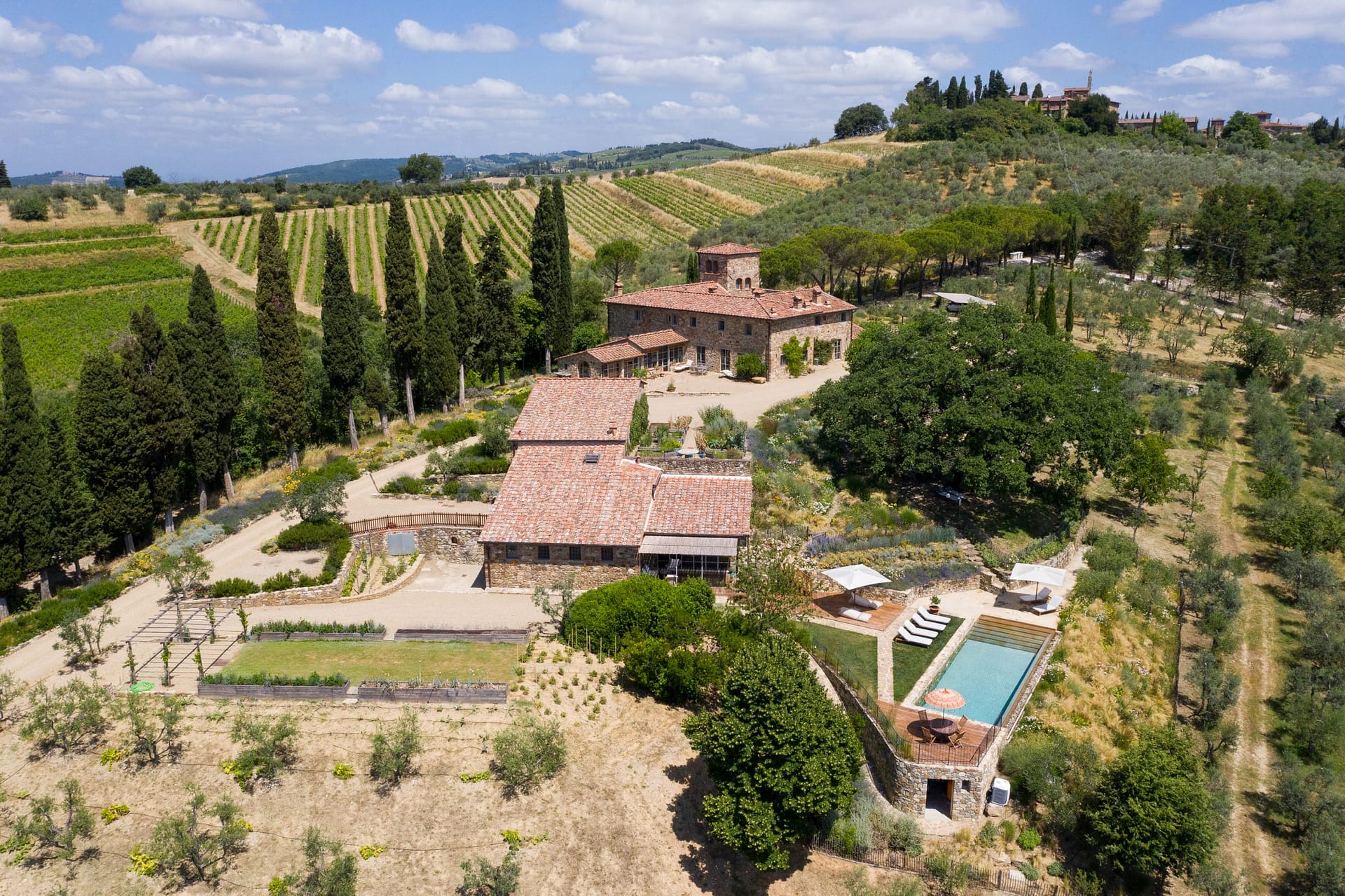Luxury villa for rent in Tuscany Italy