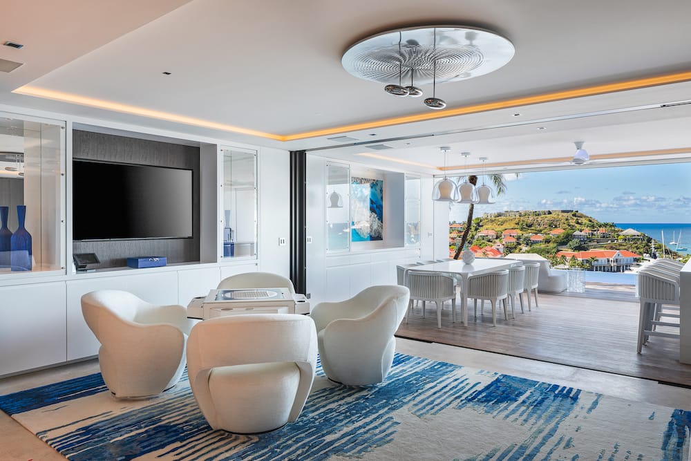 St Barths villa for rent