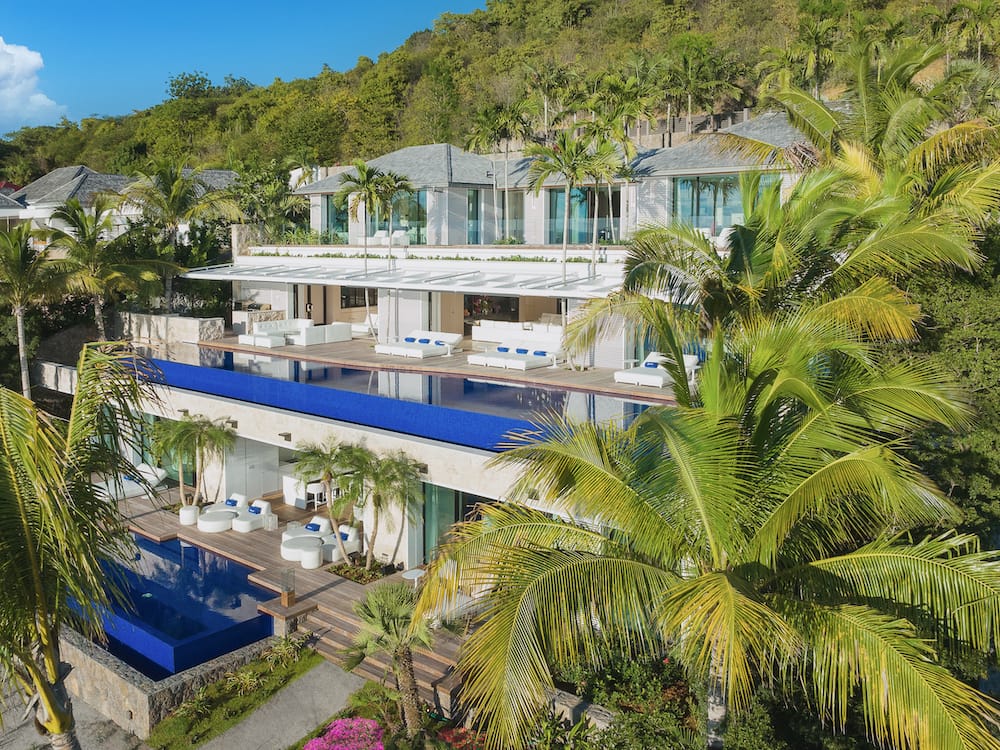 St Barths villa for rent