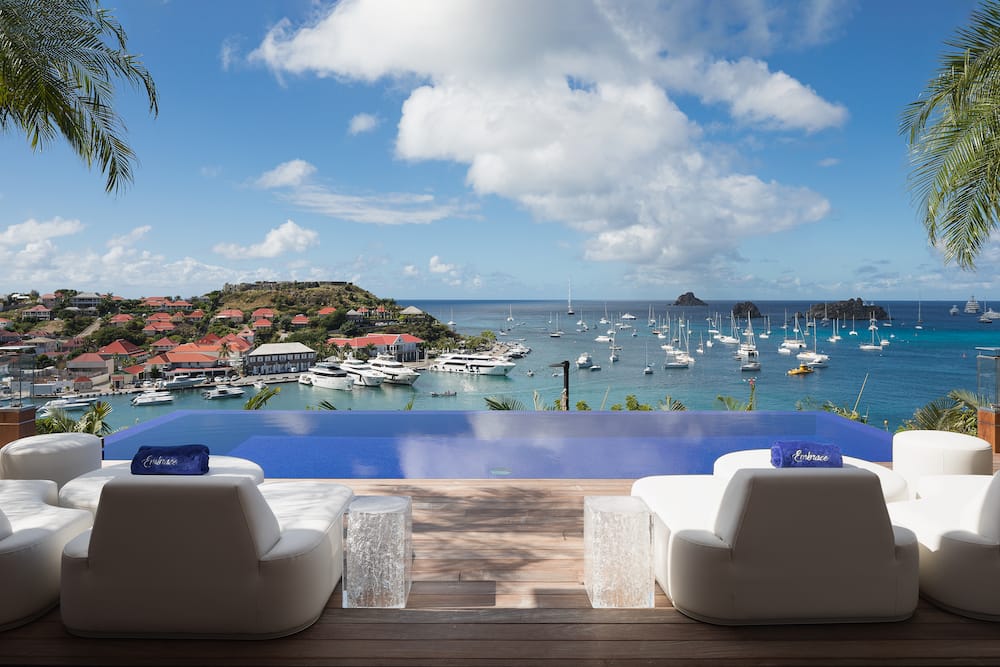 St Barths villa for rent