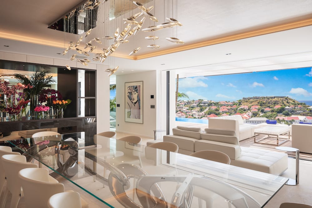 St Barths villa for rent